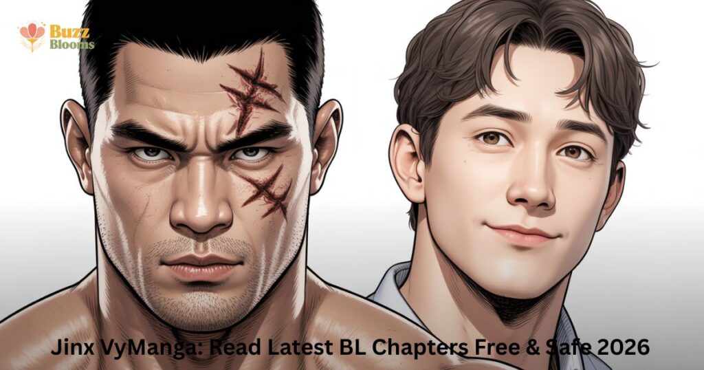 Jinx VyManga main characters Kim Dan and Joo Jaekyung